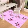 1pc Courage the Cowardly Dog Print Area Rug - Soft, Washable Non-Slip Indoor Mat for Office Chairs, Living Room, Home Office Decorative Rug