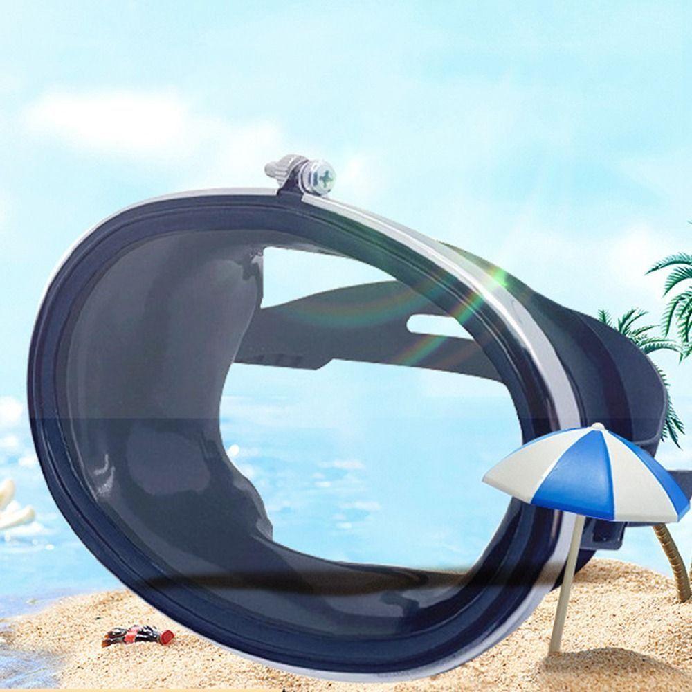 HD Diving Masks Silicone Swimming Goggles Underwater Salvage Diving Glasses  Underwater