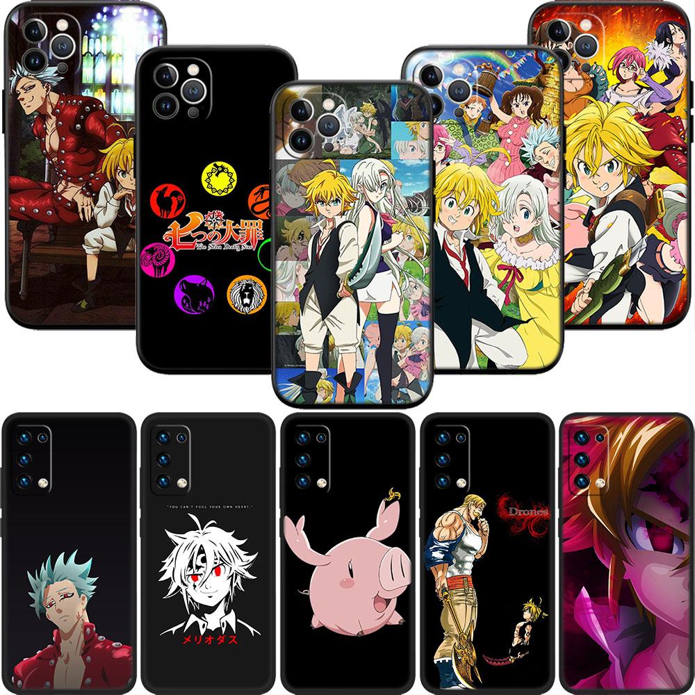 LO85 S-Seven D-Deadly Sin Soft Shell Phone Case for Redmi Note 8 9 Pro Max 9S 9T 9C NFC 8T 8A 10A A4