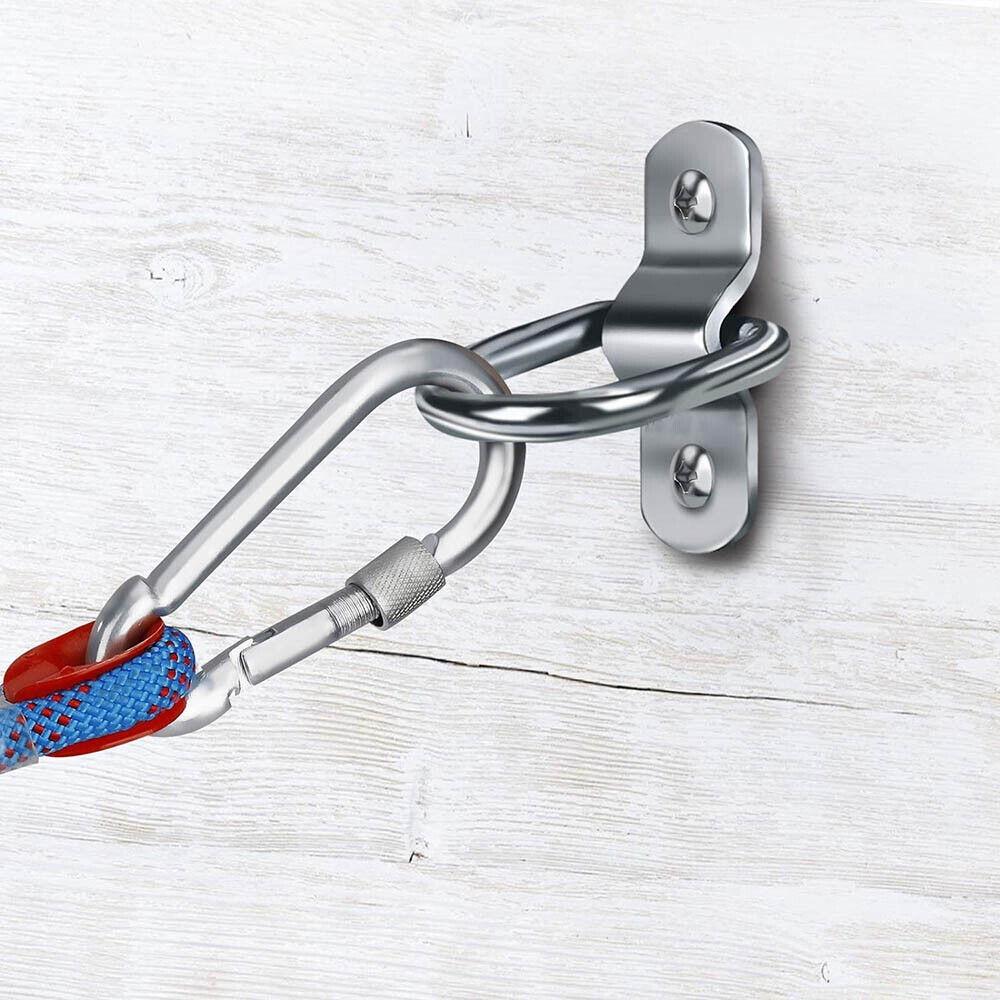2/4/6/8Pcs Trailer Connector Link D Rings Lashing Hooks  Truck  ATV Boat Kayak
