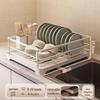 Nordic Carbon Steel Kitchen Dish Drying Rack