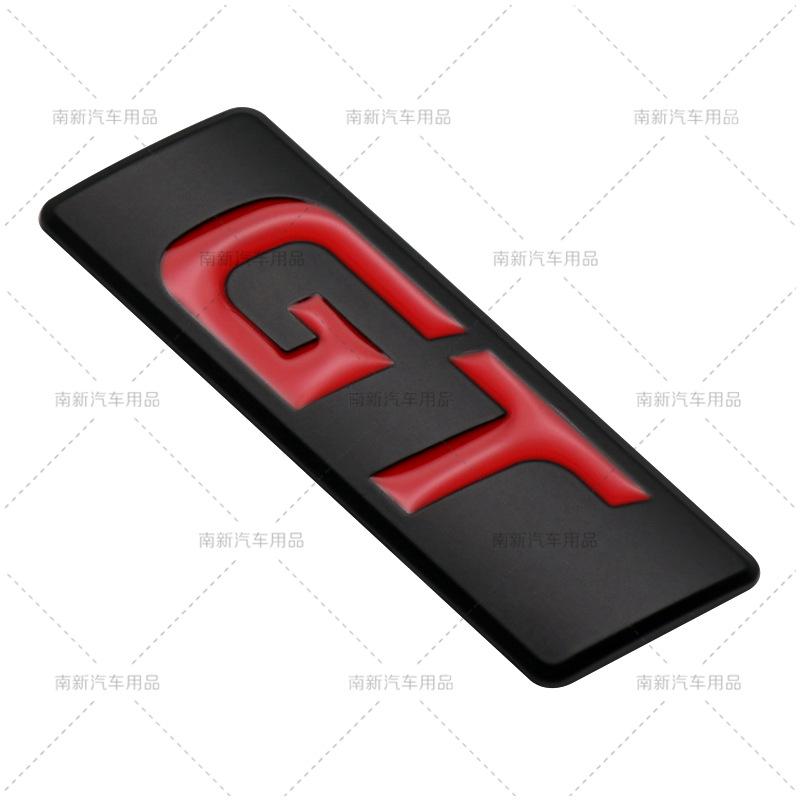 GT Car Stickers for Kia, Peugeot and Hyundai Modified Metal Car Stickers