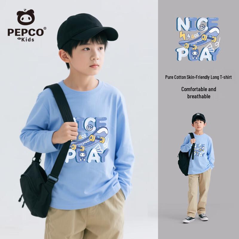 PiggyPeppa Boys  Spring Cotton Long Sleeve Tee 140