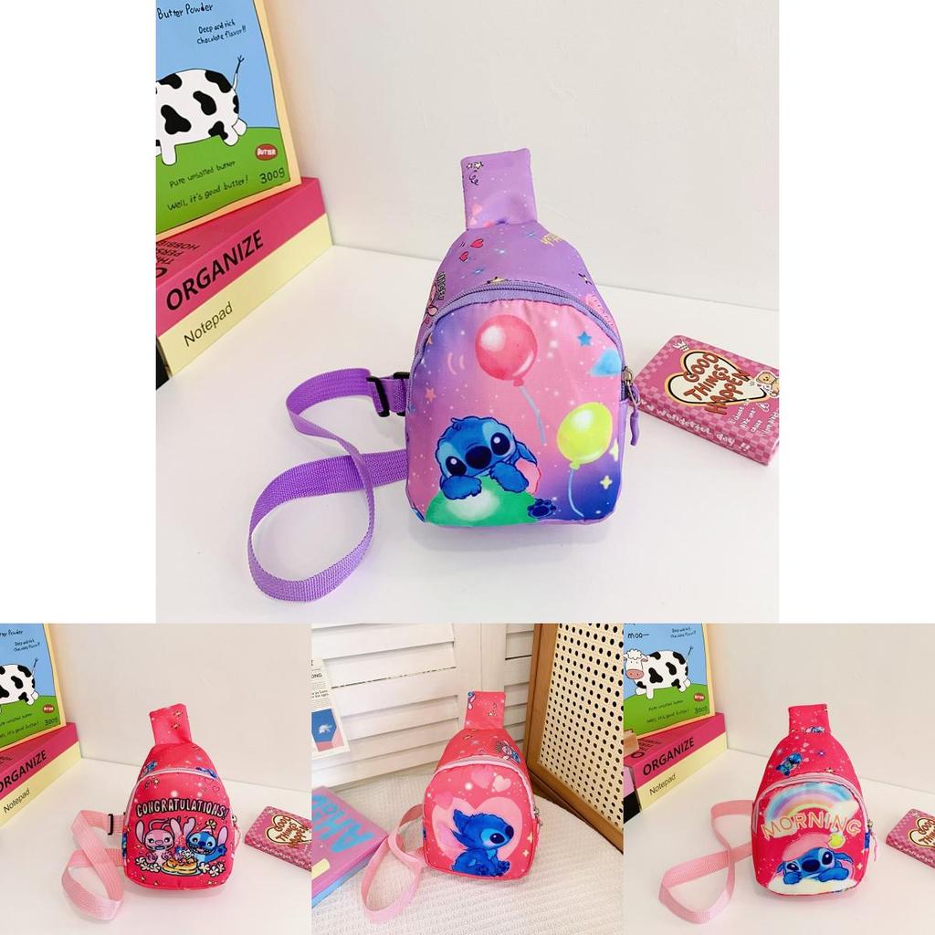 Stitch Baby Borsttas Met Polyester Voering Voor Dagelijks Gebruik Door Kinderen