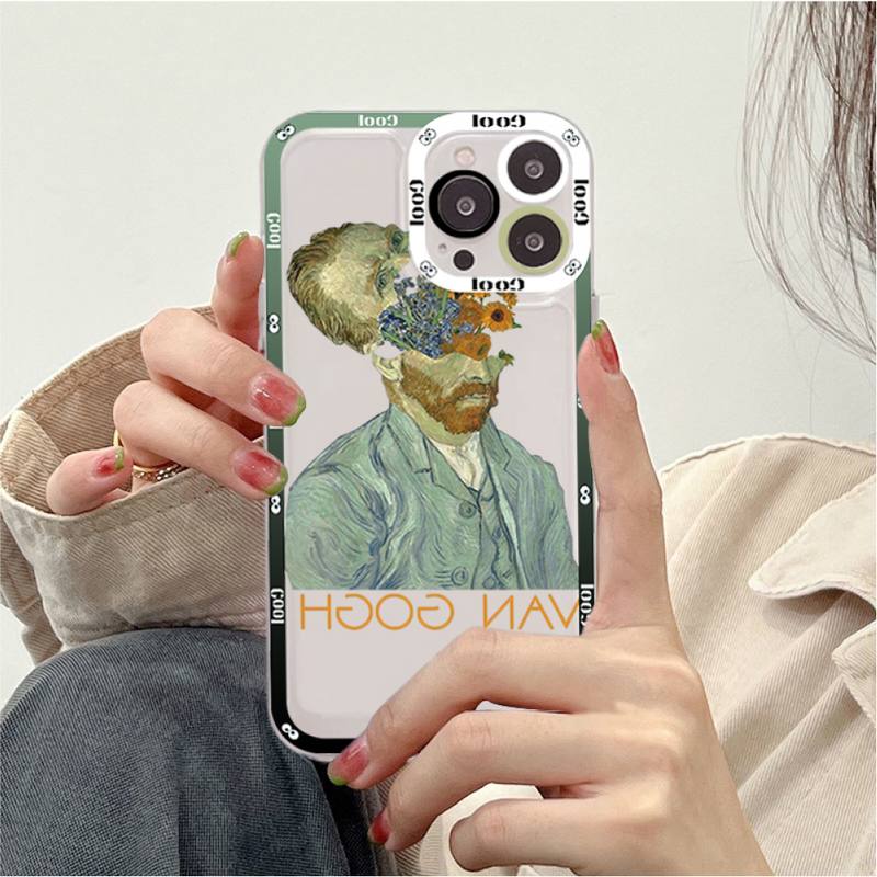 Van Gogh Oil Painting Phone Case for iPhone 11 12 13 Mini Pro Max 14 Pro Max Case shell
