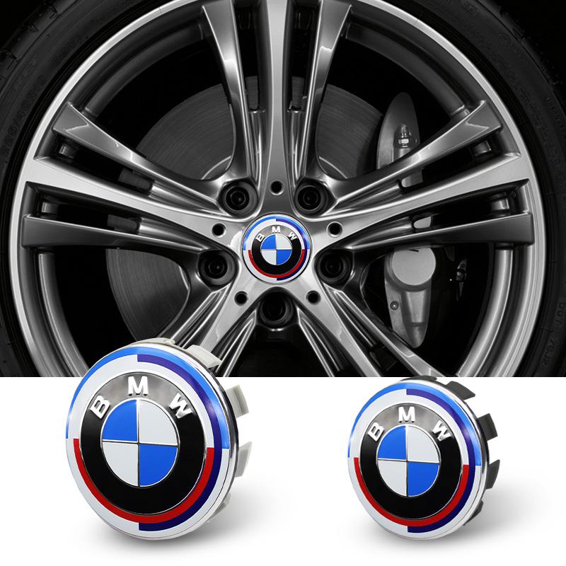 4Pcs 56mm 68mm Car Cover Wheel Hub Center Caps Badge For BMW E90 E91 E92 E93 F30 F10 F11 F04 E84 E83 F25 E70 F16 M3 M5 M6 Emblem