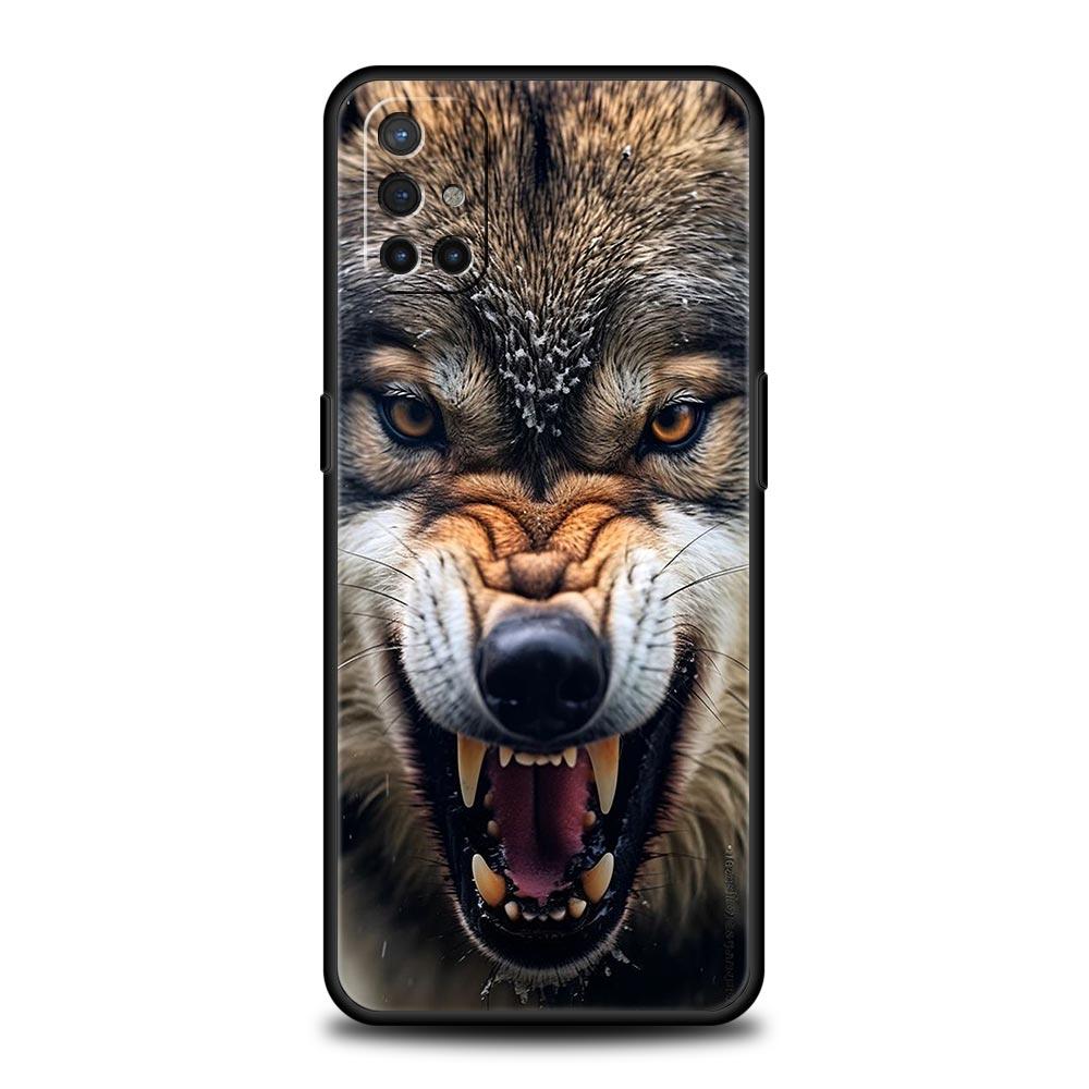 The Wolf Phone Case For OnePlus 12 11 10 9 8 7 7T Pro 12R 10R 9RT 9R 8T Nord N100 N200 N10 2T CE 2 5G Soft Black Cover