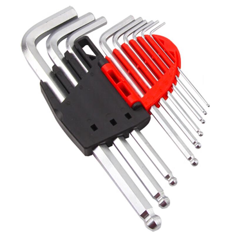 JETECH BM-C9 Extra Long Ball End Hex Key Set