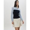 Layered Bustier Color Pullover C261ksk002