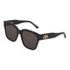 Balenciaga D-Frame Square Sunglasses Unisex Sunglasses Black BB0056S-001
