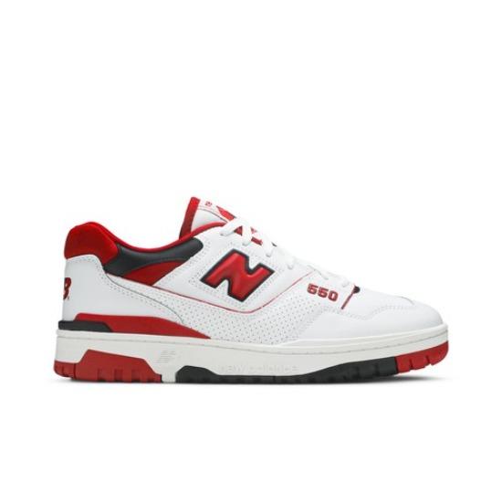 New Balance 550 Weiß Team Rot BB550SE1