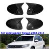 For VW Tiguan 2009-2017 Sharan 2012- Skoda Yeti 2014-2017 Car Rearview Side Mirror Cover Wing Cap Door Trim Adhesive Parts
