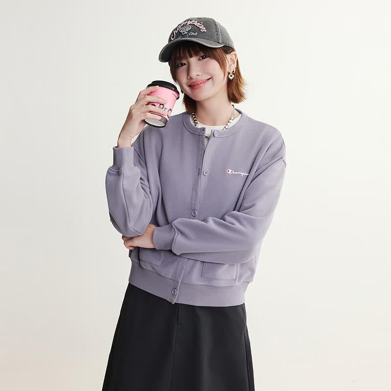 Champion Women's Casual Open-Front Sweatshirt
