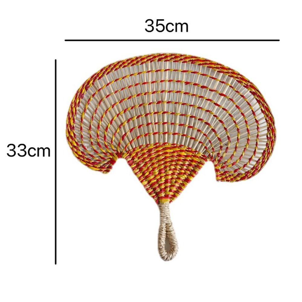 Etro Palm-leaf Fan Repel Mosquitoes Weaving Fan Handmade Banana Fan  Summer Cooling