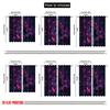 2D flat printing 2pcs Curtain Window Treatment Curtains Panther with Glowing Butterflies Digital Printed Polyester Drapes Family