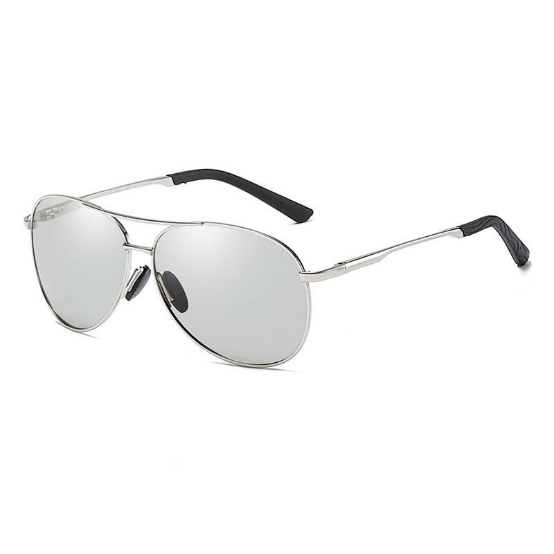 High Quality Men'S Polarized Sunglasses Fishing Retro Sunglasses Color Changing Day And Night Night Vision Glasses Toad