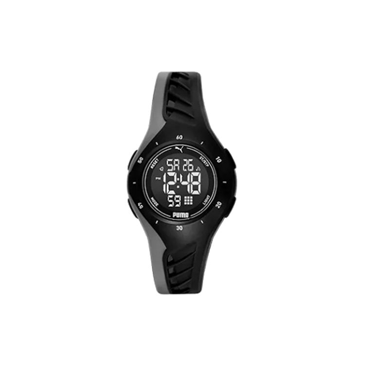 

Puma Quartz Watch Plastic Strap 40Mm Black Dial 100M Water Resistant Women watches P6011 Black Dial