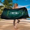 Coritiba Football Club Return Beach Towel Microfiber Beach Towel, Lightweight and Quick-Dry, for Summer Travel, Swimming Pool Fan Birthday Gift