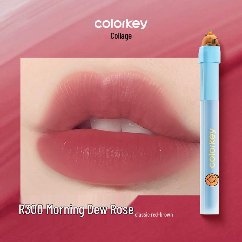 

Colorkey Водный блеск Зеркальная помада-роса для губ - Пурпурная капибара