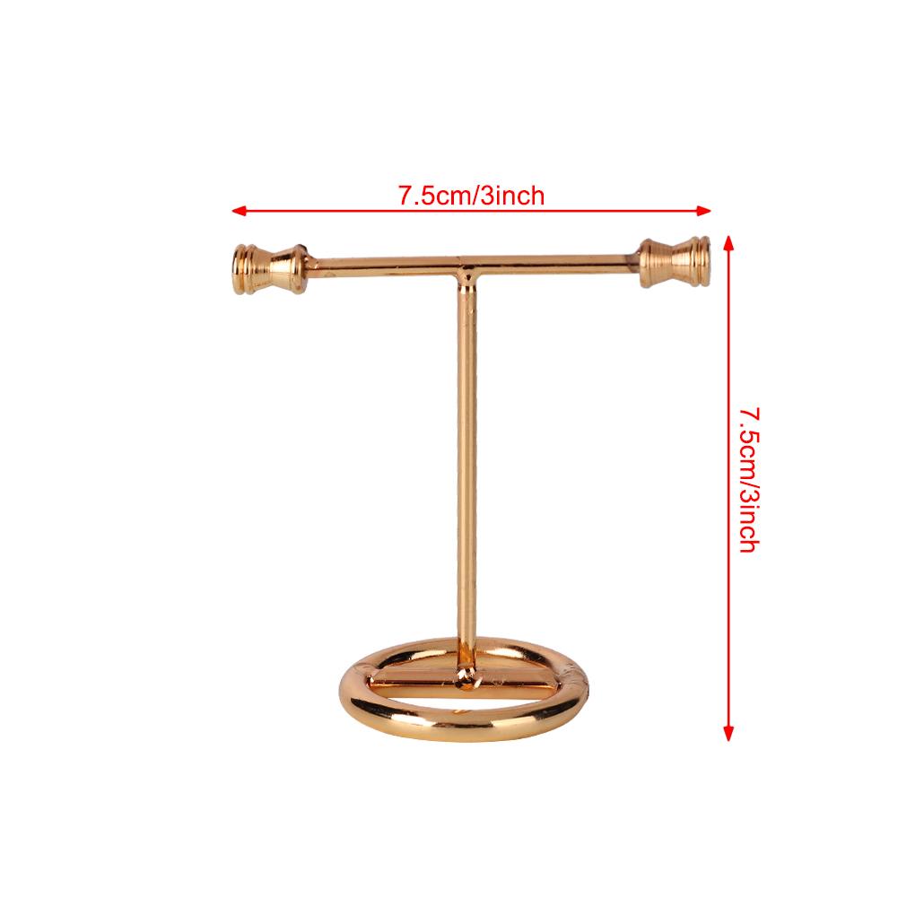 Multifunktionaler Gold Schmuck Ringe Ohrringe Aufbewahrungsständer Display Rack (Groß)