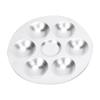 4PCS Aluminum Palette 6 holes   10 holes Painting Tray for Chinese Painting Acrylic Gouache Watercolor Paint
