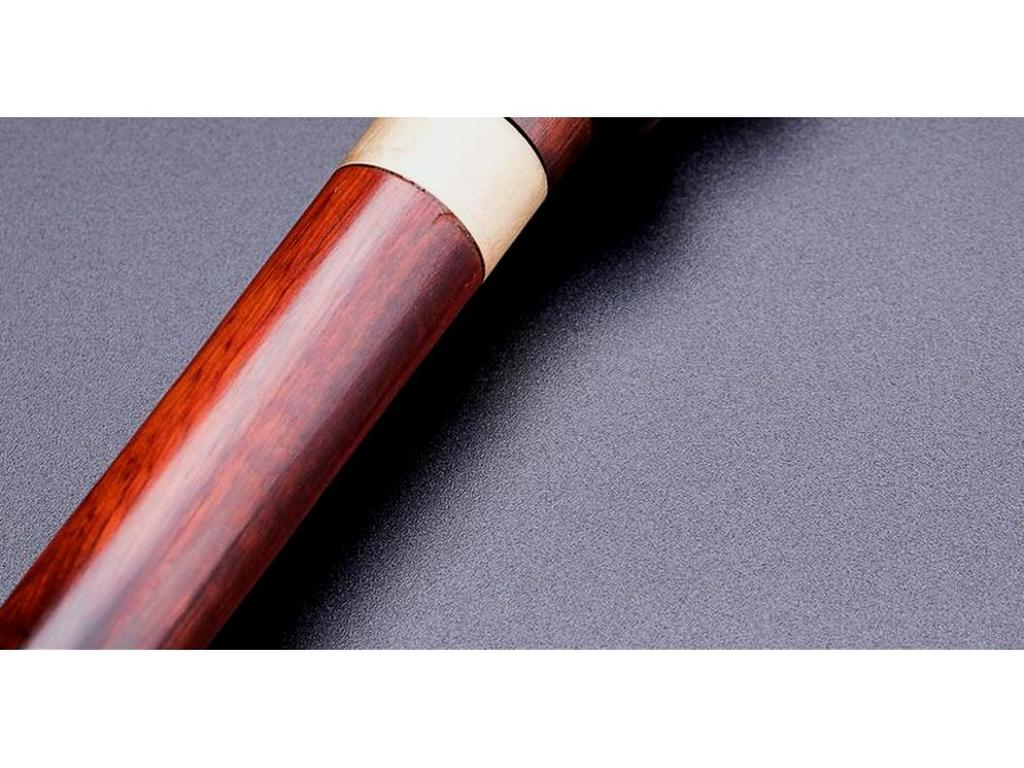 Extra Long Solid Wood Shoehorn with Copper Handle – Sandalwood & Rosewood, Ideal for Elderly Use