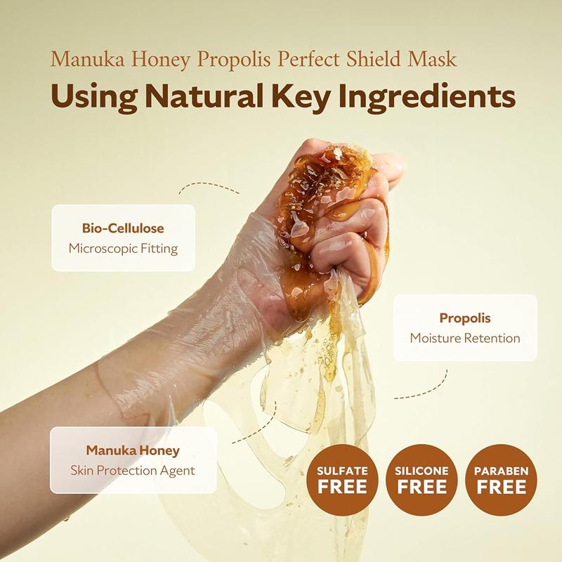 [STEAMBASE] Manuka Honey Propolis Perfect Shield Mask 25ml*10EA