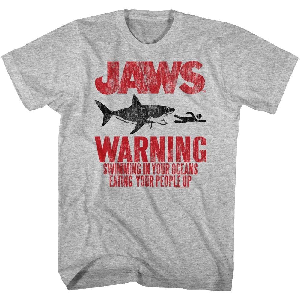Jaws Warning Movie Children s T-shirt 140