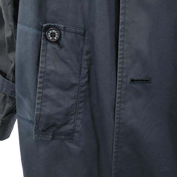 Mackintosh Made In the UK Trench Coat 36 Navy Men's Used