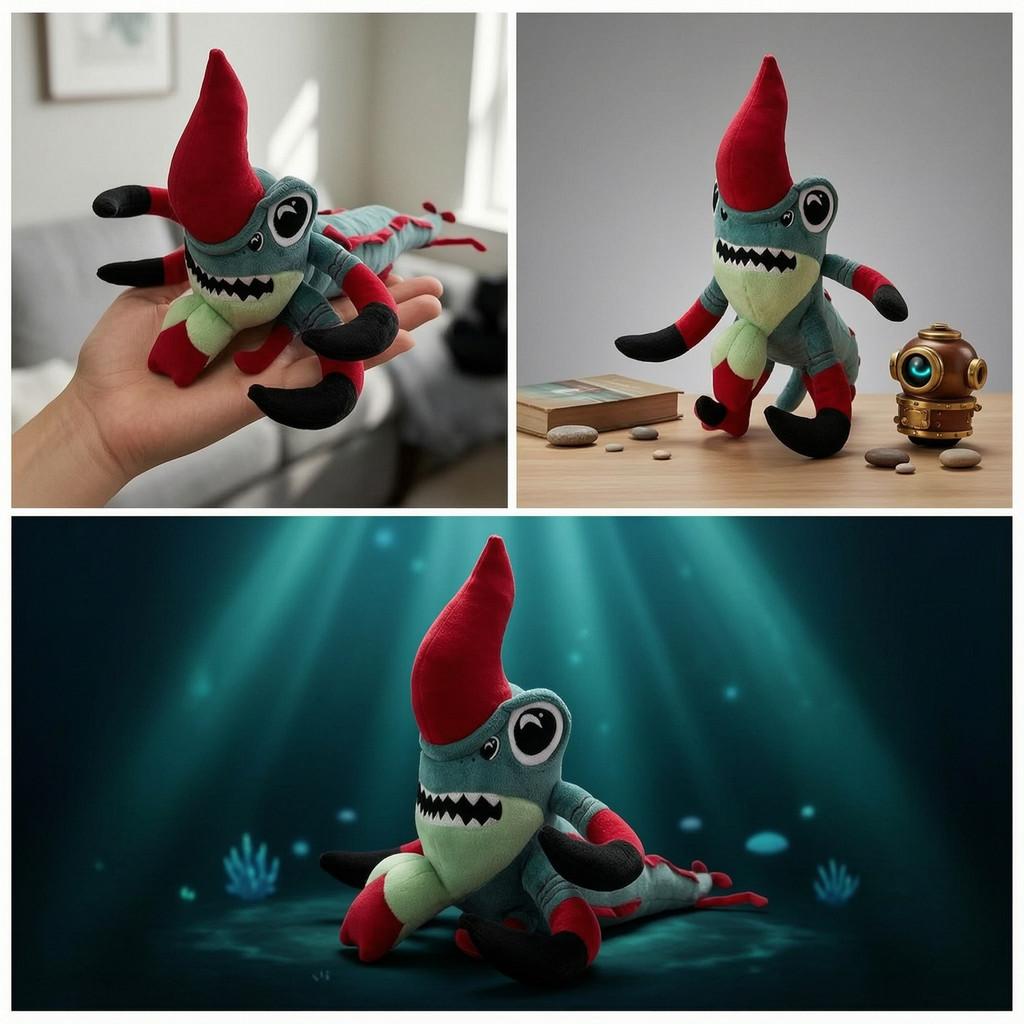 Subnautica Plush Toy Soft Doll With Pp Cotton For Kids And Collectors