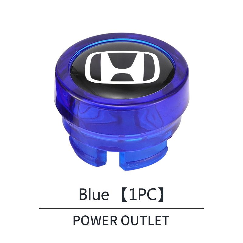 ARG1 Car Cigarette Lighter Cover Button Protector Case Dust Cap For Honda Mugen Power Civic Accords CRV Hrv Jazz CBR VTEC Accessories