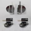 Slow Close Toilet Seat Hinge Replacement Set Soft Landing Toilet Component Toilet Seat Hinges for Home or Commercial Use