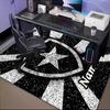 Custom Name Botafogo Emblem Rug Game Carpet, Floor Mat for Bedroom Living Room Entryway Rug, Home Decor Idea Gift for Christmas birthday
