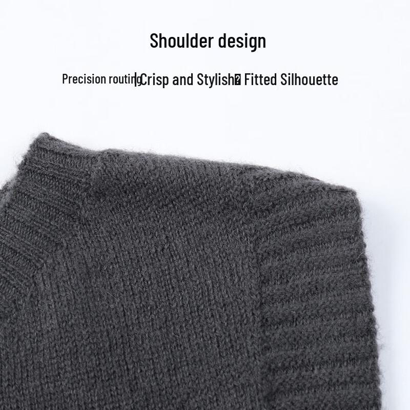 SNOWFLYING Women's Seamless 100% Wool Knit Sweater Vest