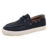 Fashion Suede Leather Men Loafers Elegantes Mens Casual Shoes Leisure Walk Male Slip on Footwear All-match Boat Shoes Outdoor Sneakers