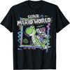 Super Mario World 90's Neon Abstract Nintendo Yoshi Ride T-Shirt