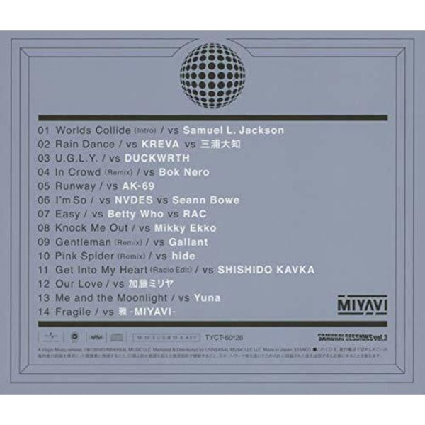 Miyavi Samurai sessions VOL.3 Worlds Collide JAPAN CD Regular Edition NEW