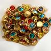 20pcs Stainless Steel Rhinestone Beads Transparent Clear Crystal Charms Pendants for Jewelry Making DIY Necklace Bracelet Charms