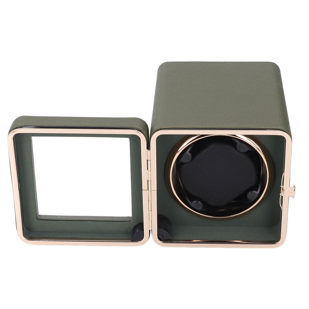 Automatic Single Watch Winder 4 Modes Super Quiet Uniform Rotating Single Watch Winder Case with