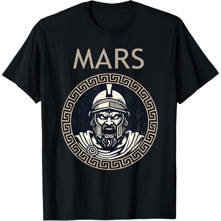 Mars Ancient Roman War God T-Shirt S