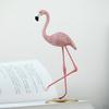 Crafts Figure Resin Pink Flamingo Sculpture/Statue/Figurine Set for Lover/Wedding/Birthday