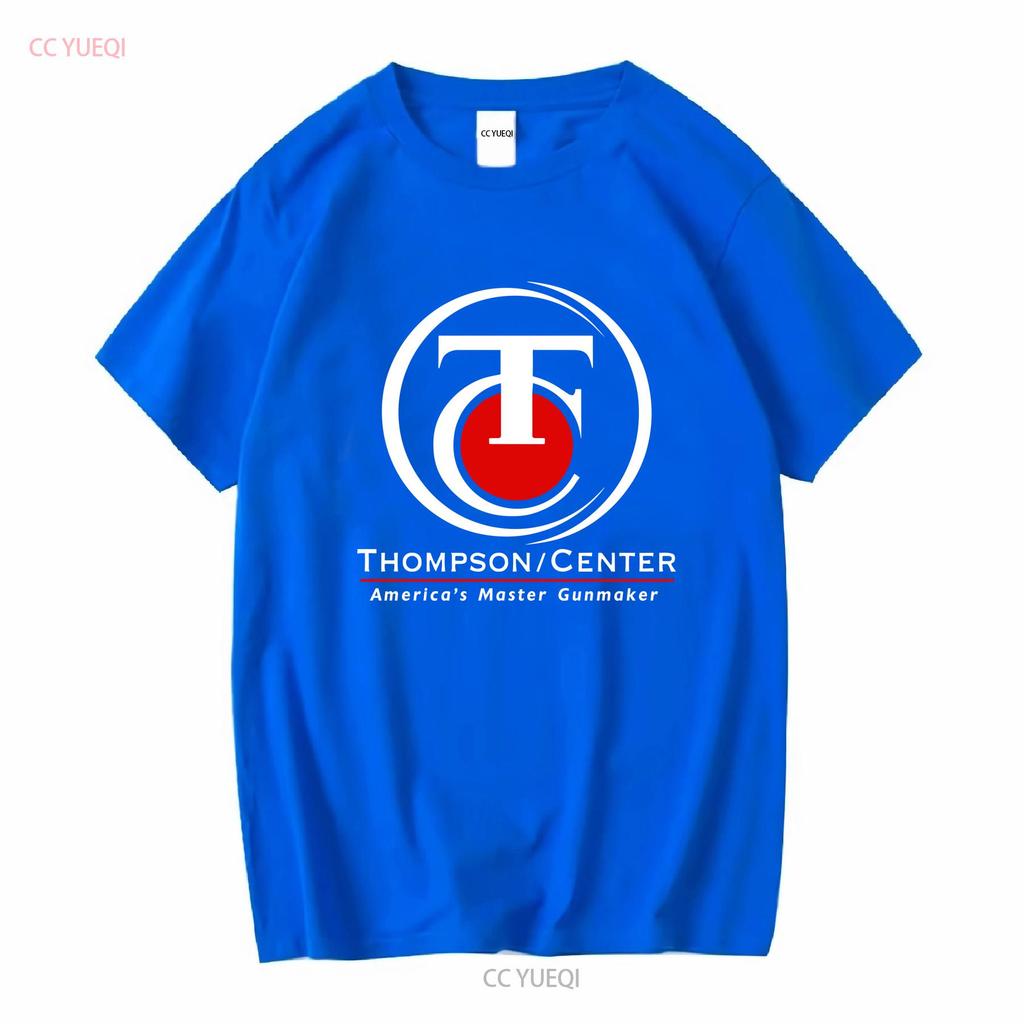 Thompson Center Gunmaker Logo Guns Firearms Unisexs Black T Shirt S 5xl Long Sleeves Vintage Washed Streetwear Casual Breathable