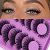 6 Pairs 3D Faux Mink False Eyelashes Soft Natural Eye Lashes Eye Makeup Tools  Eyelash Extension