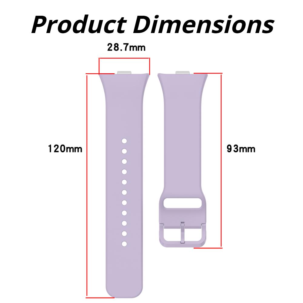 Silicone Strap For Redmi Watch 6 5 4 Replacement Watch Band for Xiaomi Mi Band 8 Pro/9 Pro Bracelet Wristband Smart Watch Accessories