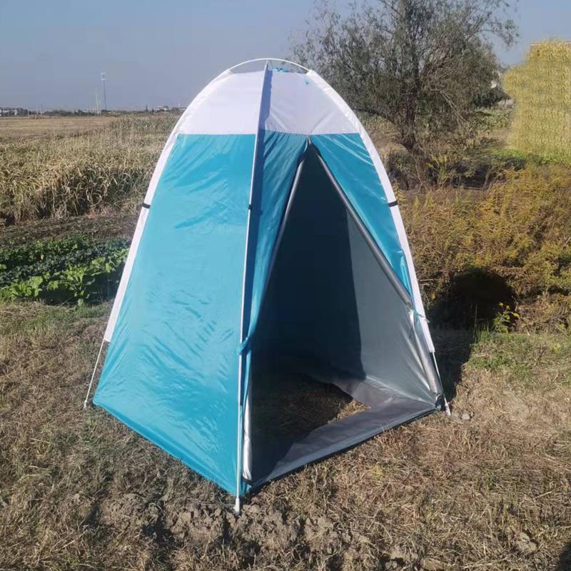 Single-Person Outdoor Fishing Tent: Rainproof, Quick-Open, Sun-Protection Shelter for Ice Fishing