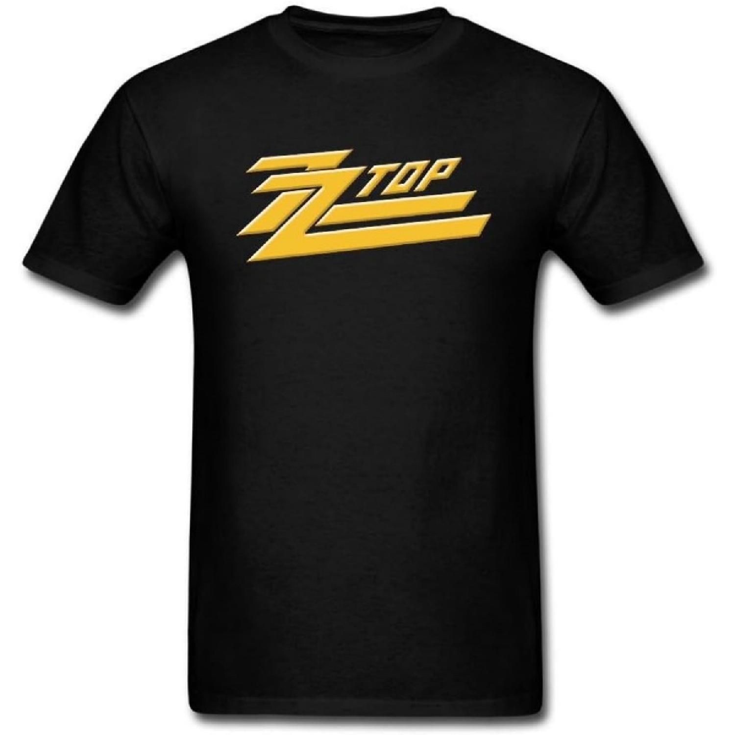 TLMKKI Men s Rock Band ZZ Top T-shirt S