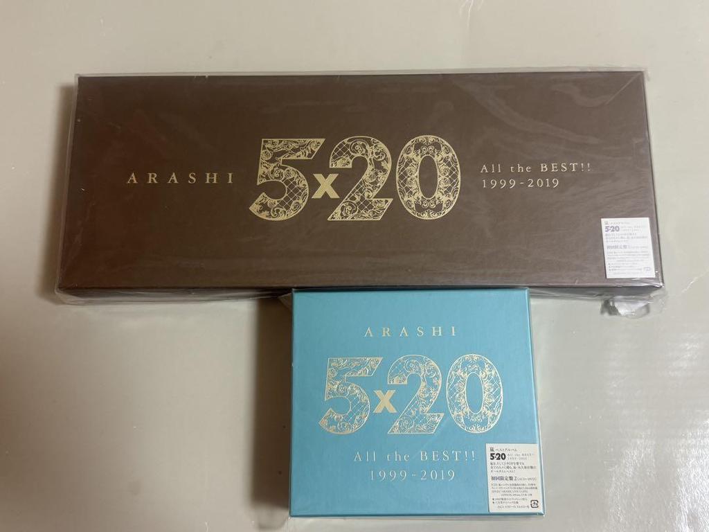 [USED] ARASHI 5×20 All the BEST!!