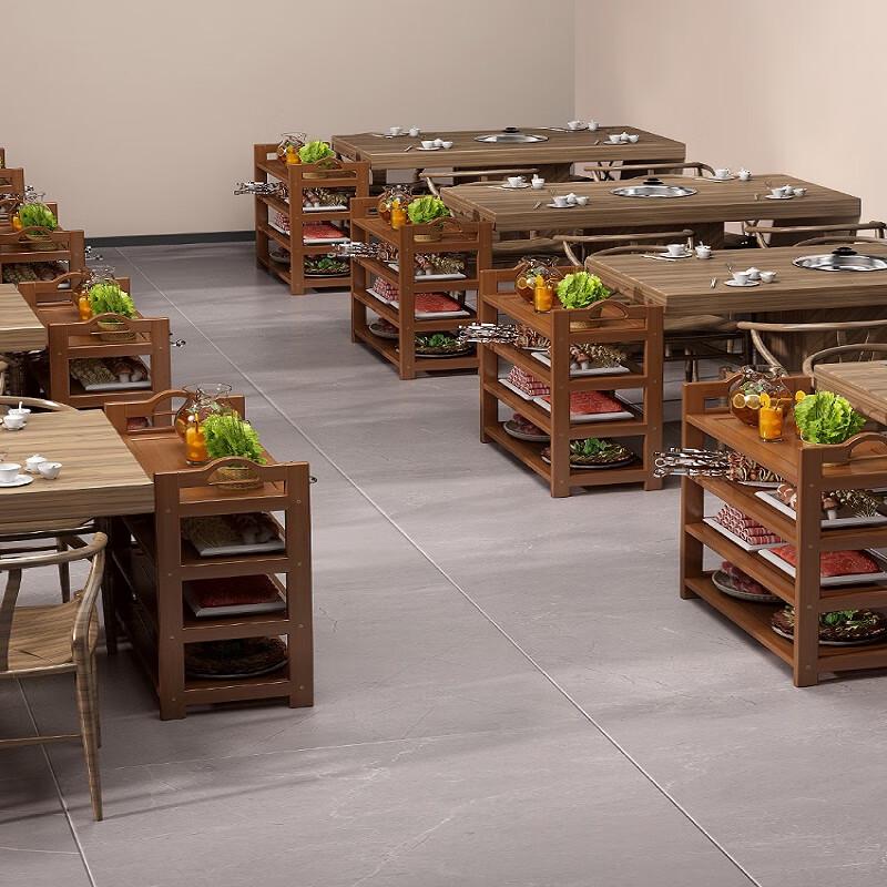 Miling Commercial Wooden Kitchen Prep Rack