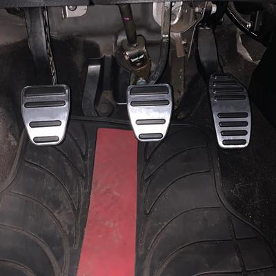 Für Nissan Qashqai J11 Aluminium MT Gaspedal Gas Bremspedal Pedalprotektoren Innenraum Auto Styling Zubehör 2016 Bis