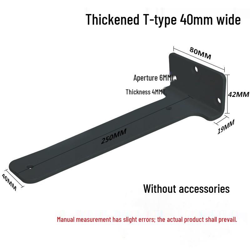 Soporte Triangular de Pared Invisible para Estantes de Escritorio o Mueble de TV